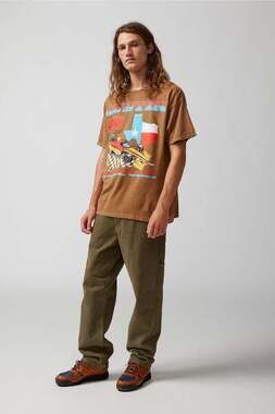 Urban Outfitters Austin 99 Raceway Graphic T-Shirt Size Large